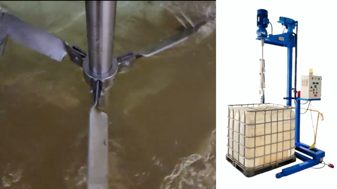IBC Drum Mixer dengan Sistem Mixing Otomatis untuk Proses Produksi yang Konsisten