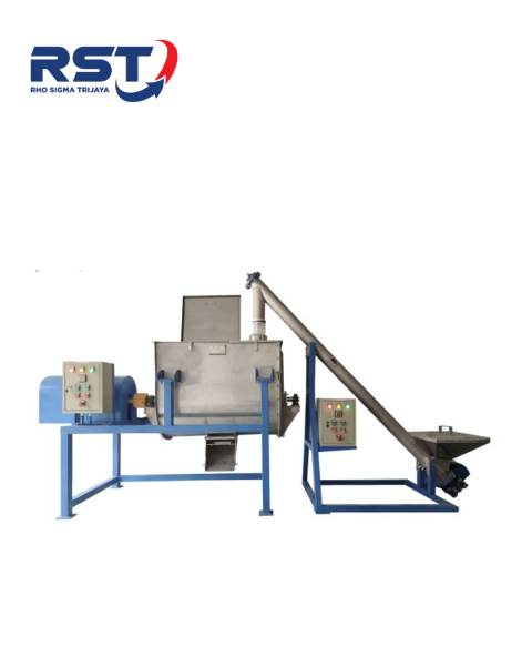 Ribbon Mixer & Screw Conveyor Set