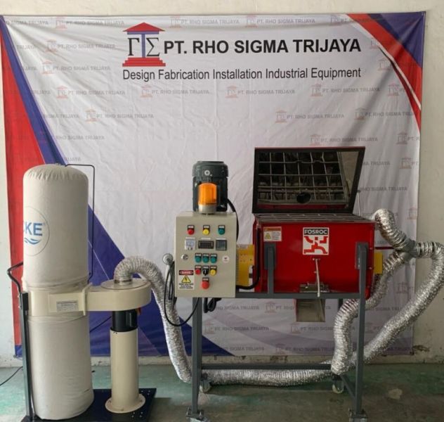 RST Ribbon Mixer With Dust Collector