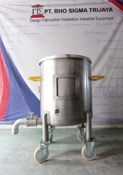 Moveable Process Tank – SUS304 – Capacity 200 Liters