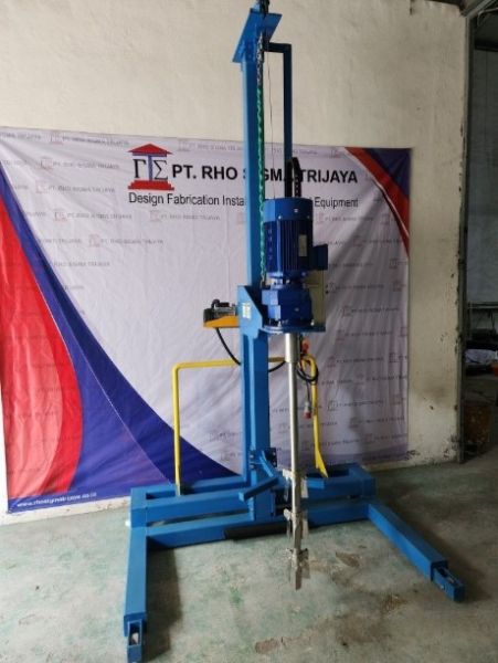 IBC-Drum Mixer 5,5 HP With 3 Level Umbrella Impeller